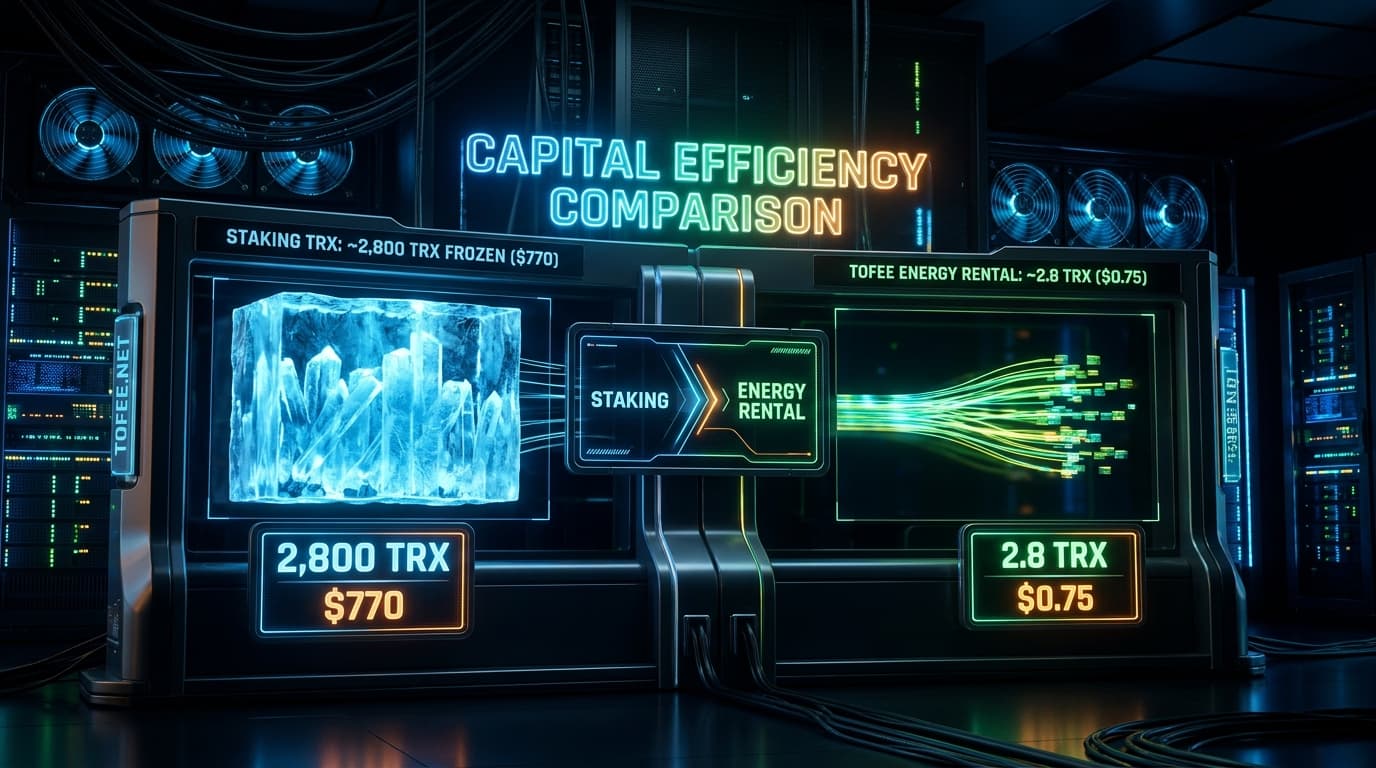 TRON Energy Rental vs. Staking: Which Is Actually Better?